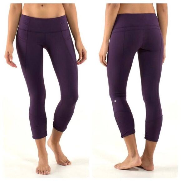 Lululemon Practice Daily Crop  - Picture 1 of 5
